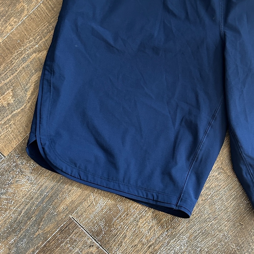 Lands' End Navy Athletic Shorts with Pockets Board Quickly Dry Size 16 - Picture 2 of 7